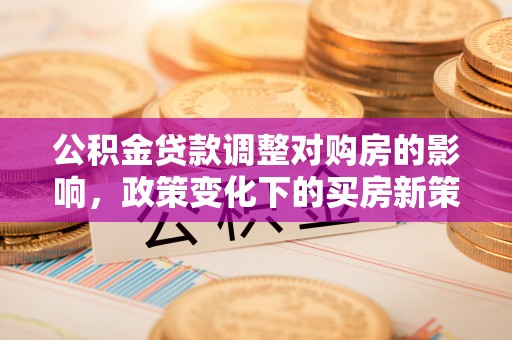 天峻公积金贷款调整对购房的影响，政策变化下的买房新策略
