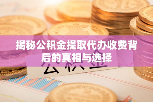 天峻揭秘公积金提取代办收费背后的真相与选择
