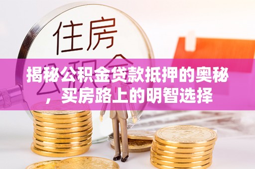 天峻揭秘公积金贷款抵押的奥秘，买房路上的明智选择