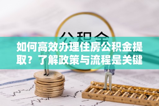 天峻如何高效办理住房公积金提取？了解政策与流程是关键