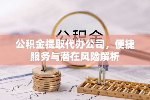 天峻公积金提取代办公司，便捷服务与潜在风险解析