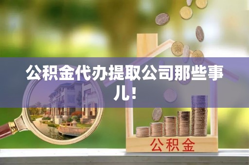 天峻公积金代办提取公司那些事儿！