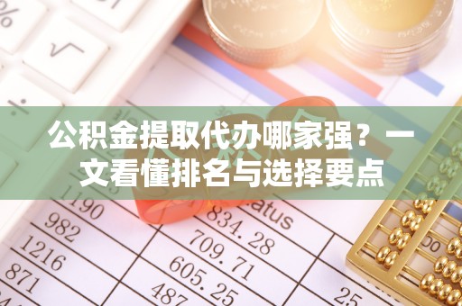 天峻公积金提取代办哪家强？一文看懂排名与选择要点