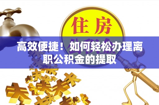天峻高效便捷！如何轻松办理离职公积金的提取