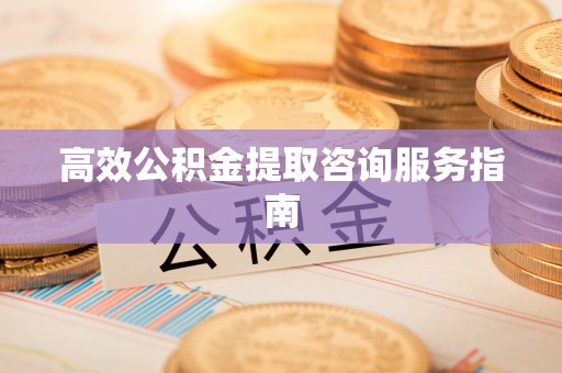 天峻高效公积金提取咨询服务指南